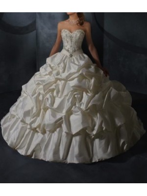 Abito da Sposa Taffeta 00110