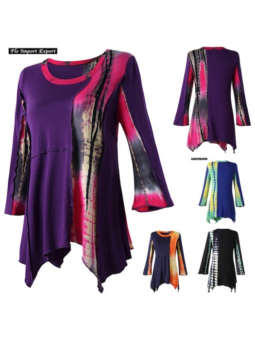 Maglia Autunno Manica Lunga Etnica Donna 330028