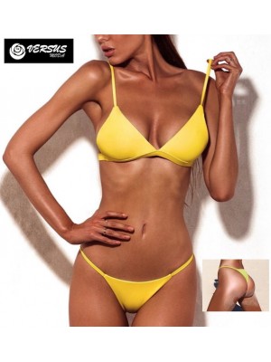 Costume da Bagno Due Pezzi Bikini Mare Donna Brasiliano 550070 GI
