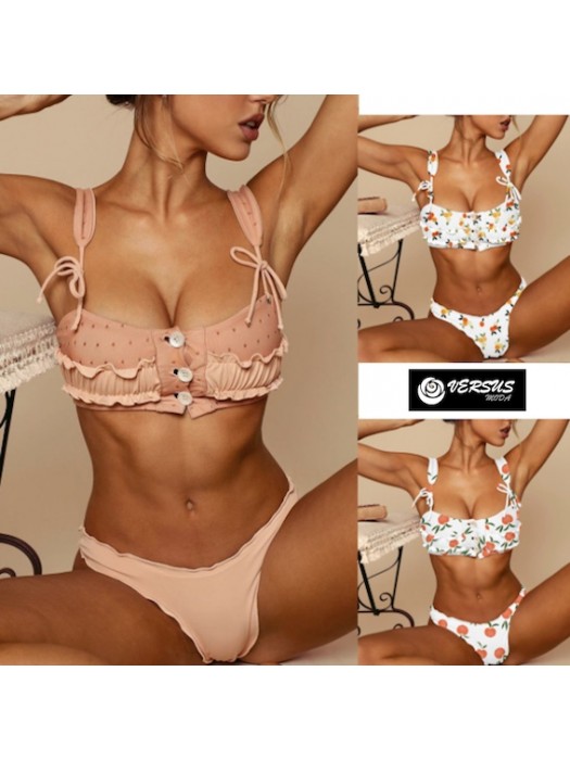 Costume Brasiliano 2 Pezzi Bikini Mare Moda Donna 550078