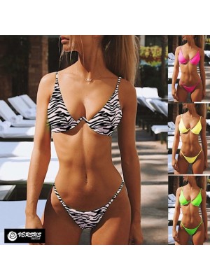 Costume Due Pezzi Bikini Mare Donna Brasiliano 550091