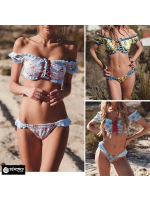 Costume Bikini Mare Donna Brasiliano Balze 550095B