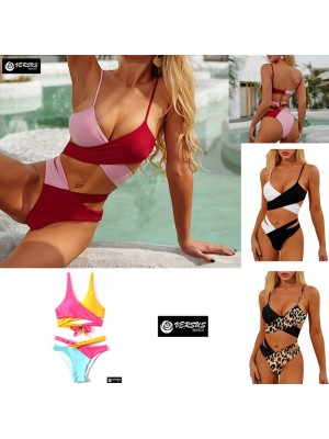 Costume da Bagno Due Pezzi Bikini Brasiliano Mare Donna Woman Swimsuit 550143