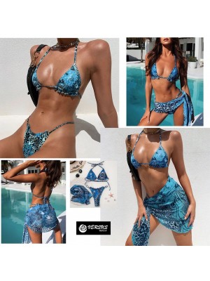 Costume da Bagno Due Pezzi Bikini Brasiliano Mare Donna Woman Swimsuit 550146