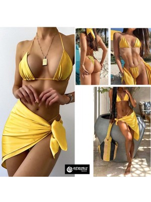 Costume da Bagno Due Pezzi Bikini Brasiliano Mare Donna Woman Swimsuit 550147