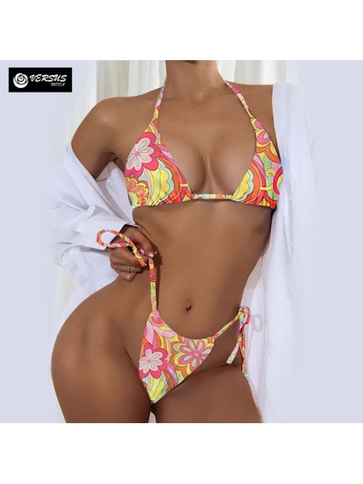 Costume da Bagno Due Pezzi Bikini Brasiliano Mare Donna Woman Swimsuit 550148