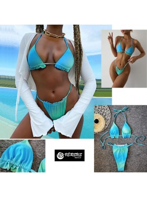 Costume da Bagno Due Pezzi Bikini Brasiliano Mare Donna Woman Swimsuit 550151
