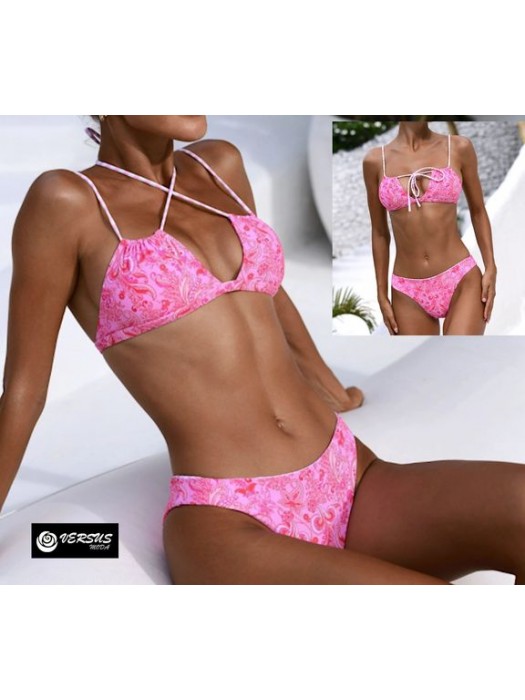 Costume da Bagno Due Pezzi Bikini Brasiliano Mare Donna 550153