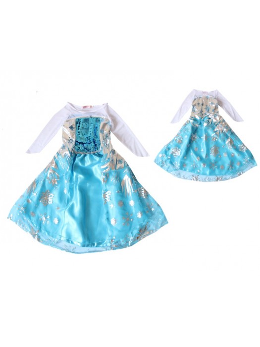 Frozen Vestiti Carnevale Elsa 4/8 anni 789004S