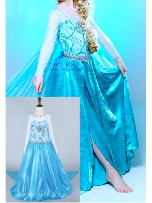 Frozen Vestiti Carnevale Elsa 3-12 anni 789007BELU