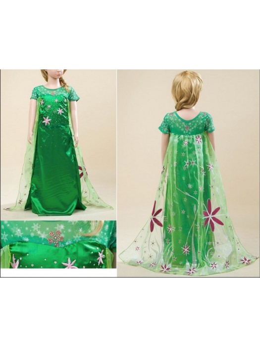 Frozen Fever Vestiti Carnevale Elsa 789022