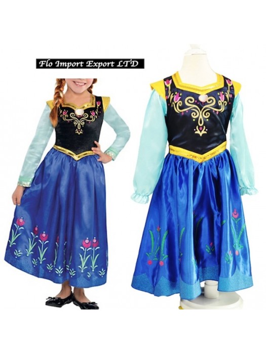 Frozen Vestito Carnevale Anna 2-8 anni 789046