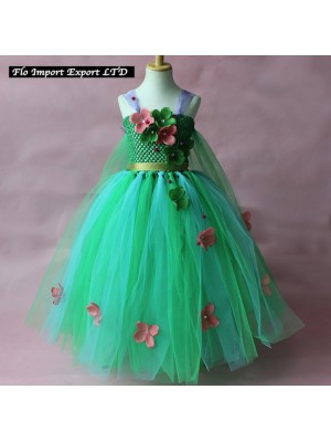 Frozen Fever Elsa Vestito in Tulle Compleanno Carnevale 789050