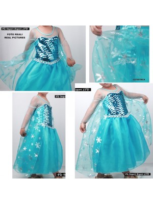 Frozen Elsa Vestito Carnevale Bambina 789061DIR