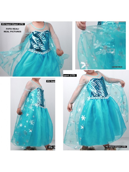 Frozen Elsa Vestito Carnevale Bambina 789061DIR