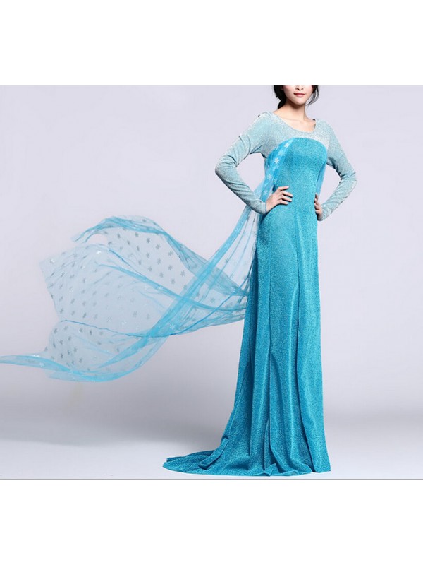 Frozen Vestito Carnevale Elsa Donna Adulto Dress up Woman Elsa Costumes  8899002C