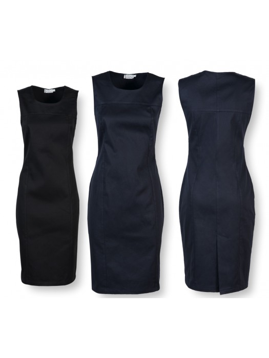 Vestito Donna Senza Maniche Lavoro A99D