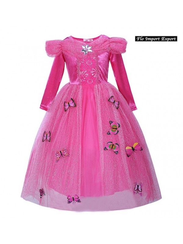 VersusModa Aurora Vestito Carnevale Donna Dress up Sleeping Beauty