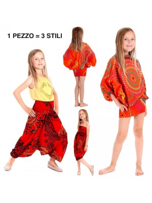 Pantaloni Blusa Caftano Tuta 3 Stili Bambina AVKIDPA0018