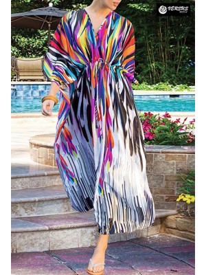  Copricostume Caftano Donna Dress Woman Kaftan COV0159