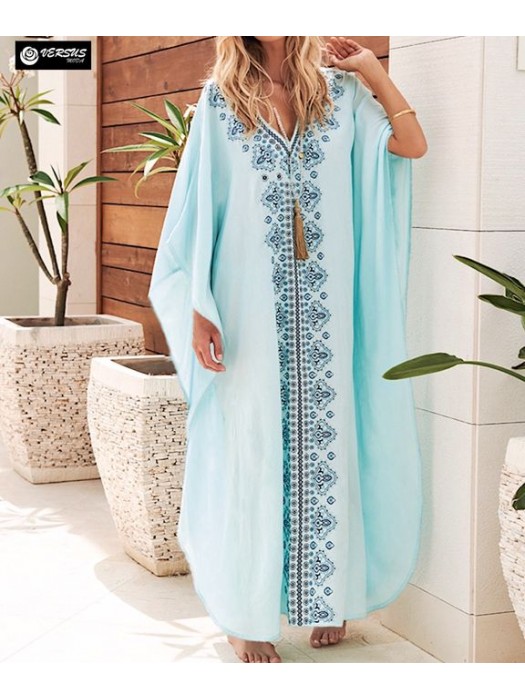  Copricostume Caftano Donna Dress Woman Kaftan COV0165