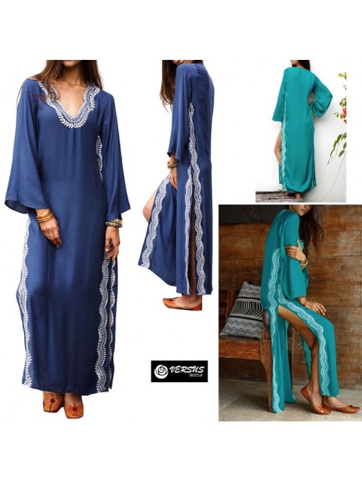  Copricostume Caftano Donna Dress Woman Kaftan COV0169