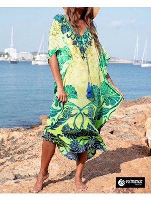  Copricostume Caftano Donna Dress Woman Kaftan COV0183