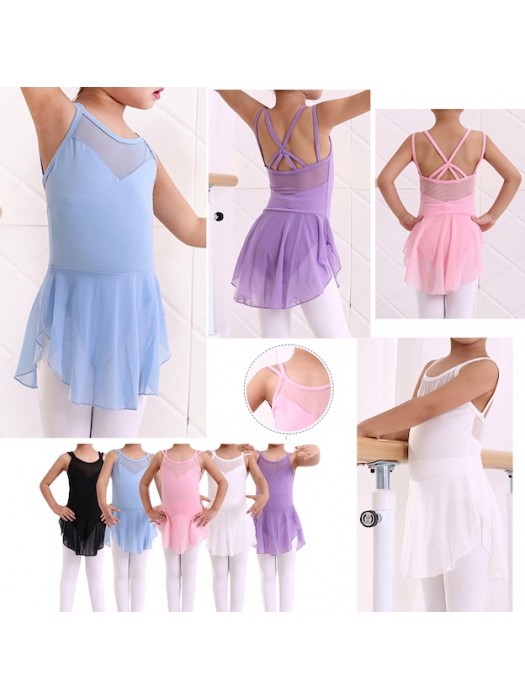 Vestito Tutù Body Saggio Lezione Danza Bambina DANC120