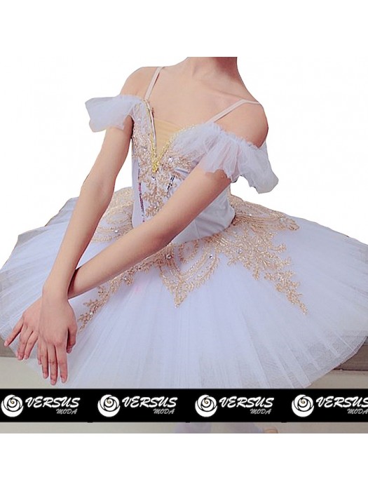 Vestito Tutù Saggio Danza Bambina Ragazza DANC164