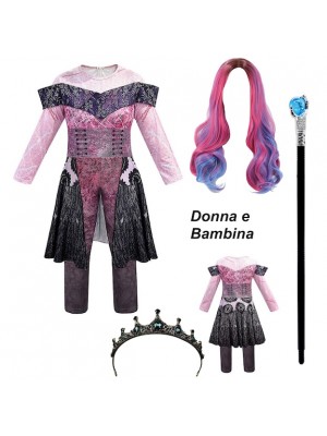 Simile Descendants 3 Vestito Carnevale Audrey Donna DESC02-W5