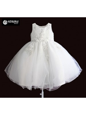 Vestito Elegante Cerimonia Abito Bambina Damigella DGZF043B