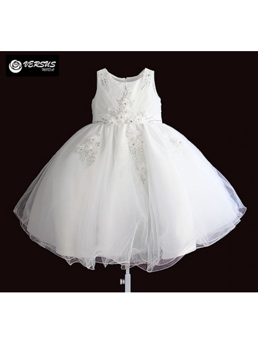 Vestito Elegante Cerimonia Abito Bambina Damigella DGZF043B