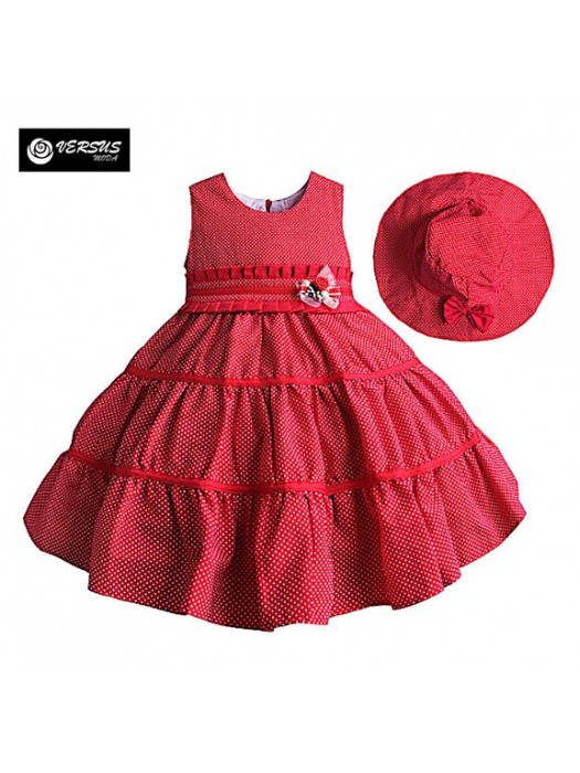 Vestito Cerimonia Abito Bambina Compleanno DGZF049B