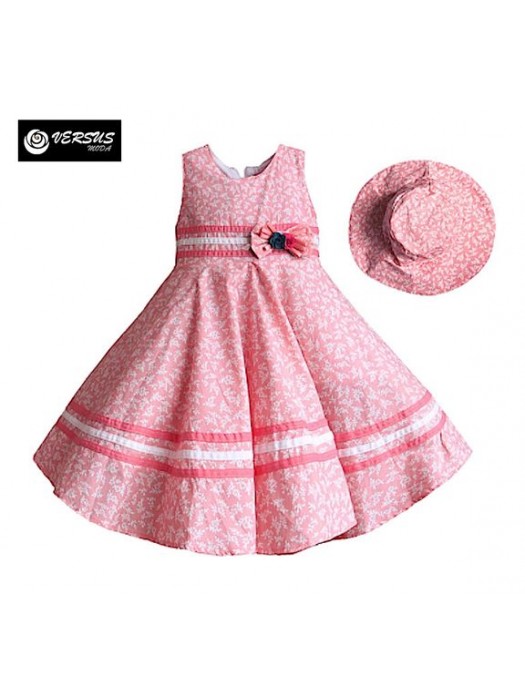 Vestito Bambina Compleanno Cerimonia  DGZF061B