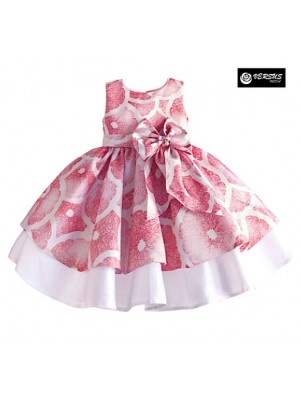 Vestito Bambina Abito Compleanno Estate DGZF067