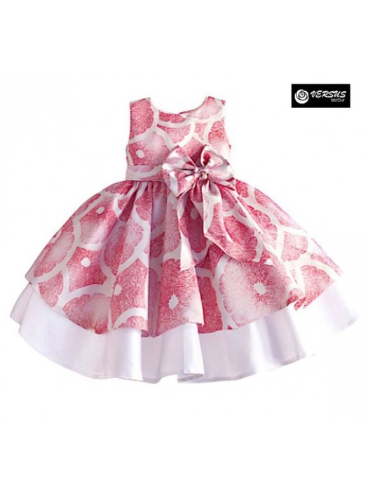 Vestito Bambina Abito Compleanno Estate DGZF067