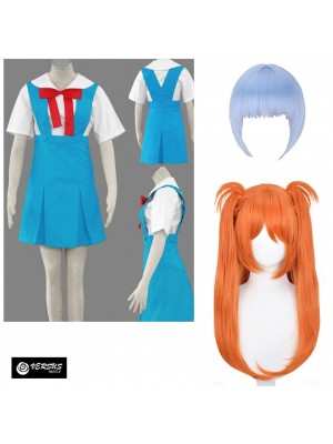 Simil Evangel Uniforme Carnevale Cosplay Rei Uniform Anime Asuka Costume EVANG02
