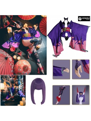 Simil Fate Vestito Carnevale Cosplay Shuten Anime Order Costume Dress FGO001