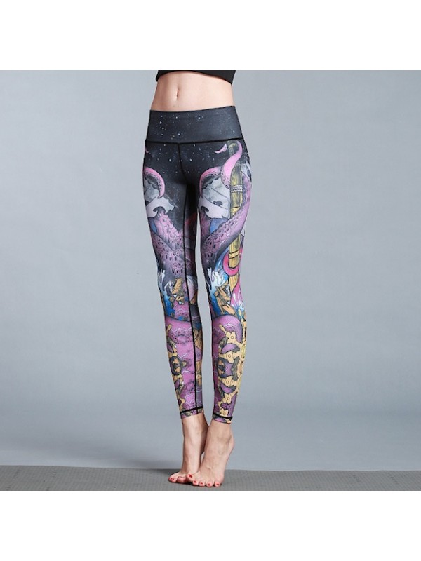 Pantaloni Leggings Yoga Donna Casual Sport FITS015