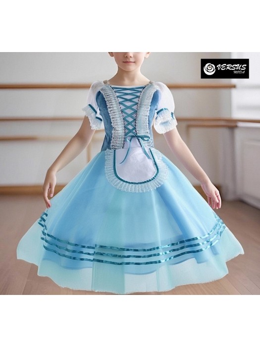 Vestito Alice Tutù Saggio Danza Degas Bambina Donna Ballet Tutu Giselle - DEGAS19