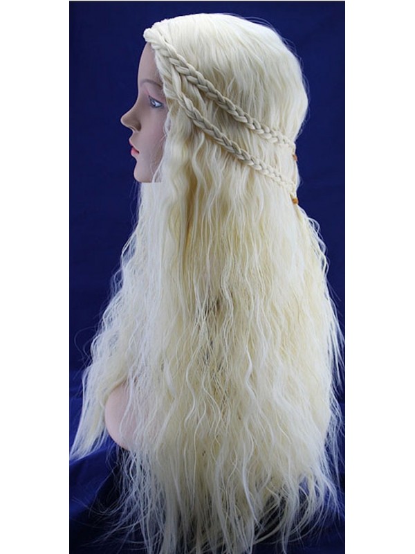 Regina Draghi Parrucca Vestiti Cosplay Dress up Game Throne Daenerys Wig GTHWIG2 