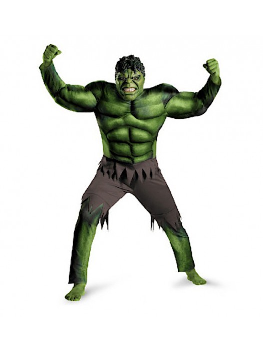 Hulk Maschera Adulto Vestito Carnevale Uomo HULK01 A