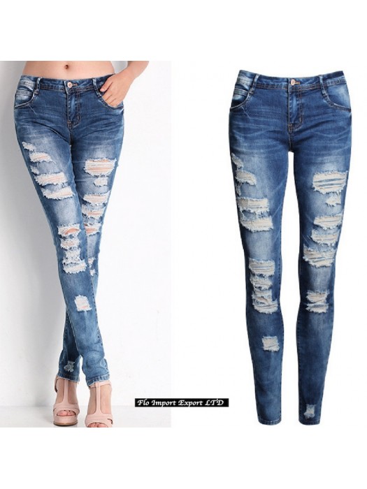 Jeans Pantaloni Donna Tagliati JEA002