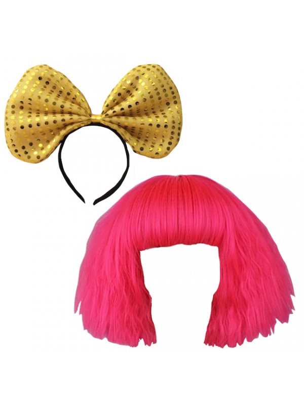 Simile Lol Glitter Queen Vestito Carnevale Bambina Tipo Lol Dress up LOLGLIQ1