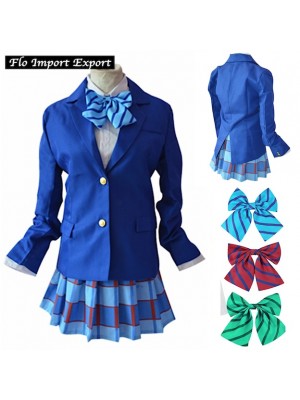 Simile Love Live Uniforme Set 3 pezzi Cosplay LOLI02