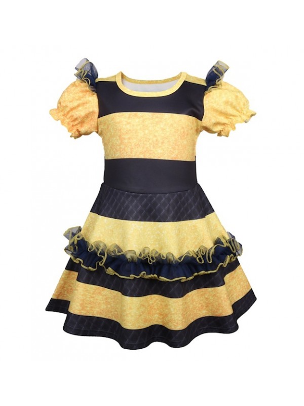 Simile Lol Queen Bee Vestito Carnevale Bambina Tipo Lol Cosplay Dress LOLQBEE2 