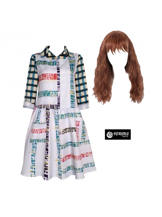 Simil Vestito Undici Carnevale Cosplay Stranger Thing 4 UNDST011