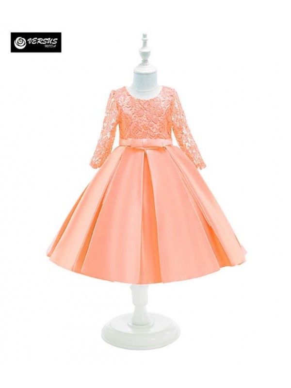 Vestito Cerimonia Compleanno Bambina 2-10 anni CDR033
