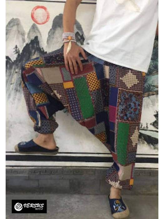 Pantaloni Uomo Harem Alla Turca Etnici Man Trousers Harem Ethnic Pants PAMAN12