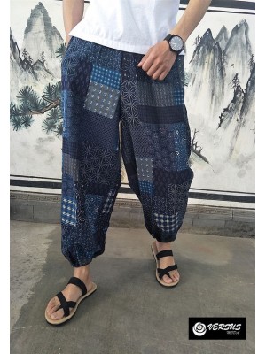 Pantaloni Uomo Harem Alla Turca Etnici Man Trousers Harem Ethnic Pants PAMAN23